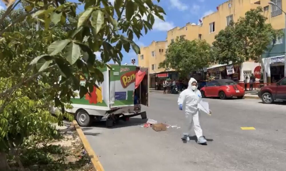 Un repartidor de Ricolino murió atropellado en la supermanzana 251 de Cancún