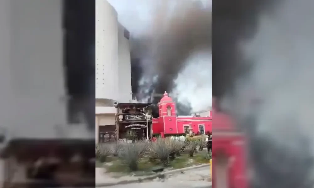 Video: Se incendió el Hotel Krystal de la Zona Hotelera de Cancún