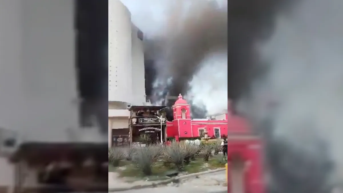 Video: Se incendió el Hotel Krystal de la Zona Hotelera de Cancún