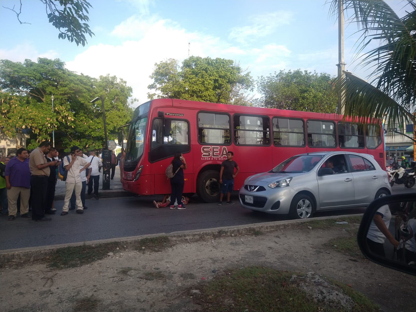 Autobús atropella a mujer en la región 92 de Cancún