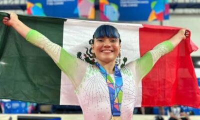 Alexa Moreno gana medalla oro en la Copa Mundial de Gimnasia Artística de Francia