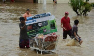 Saqueos y rapiña en Acapulco tras paso del huracán Otis