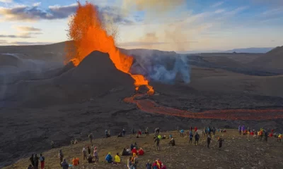 Alerta en Islandia por posible erupción volcánica, tras fuertes sismos