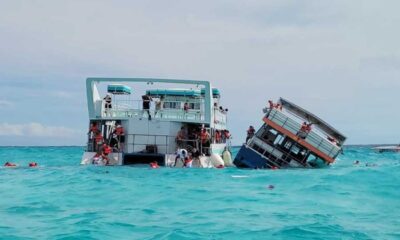 Video: Se hunde un barco turístico en Las Bahamas, hay un muerto