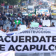 Caravana de Acapulco llega al Zócalo para pedir más apoyo a damnificados por Otis