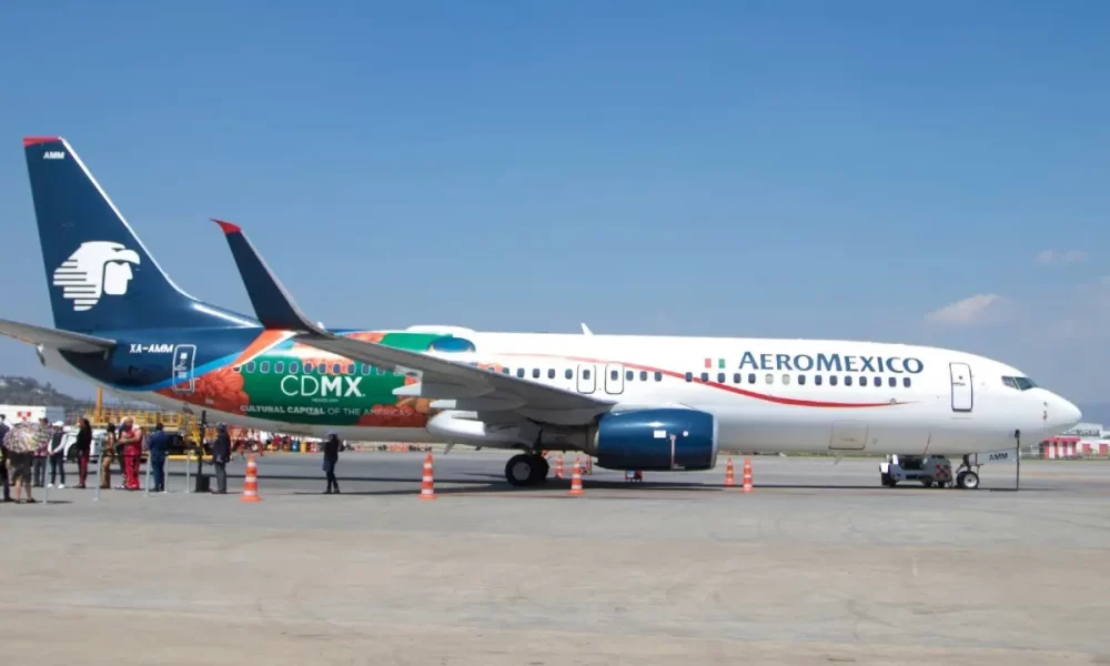 Cancela Aeroméxico 83 vuelos por revisión de aviones por parte de EU