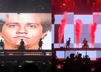 Alegres del Barranco homenajean a El Mencho en concierto en Guadalajara