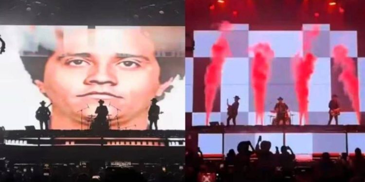 Alegres del Barranco homenajean a El Mencho en concierto en Guadalajara