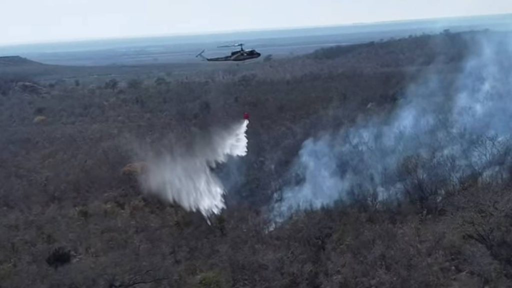 Desarrollo del Incendio en Gonzalez