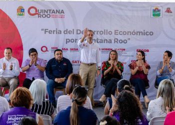Feria de Desarrollo Economico de Quintana Roo por primera vez en Tulum