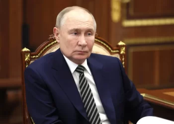 Imagen del presidente ruso, Vladimir Putin, en una reunión oficial.