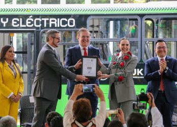 Taruk el primer autobus electrico hecho en Mexico