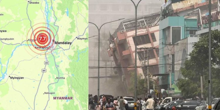 Terremoto de 7 7 sacude Myanmar deja cientos de victimas