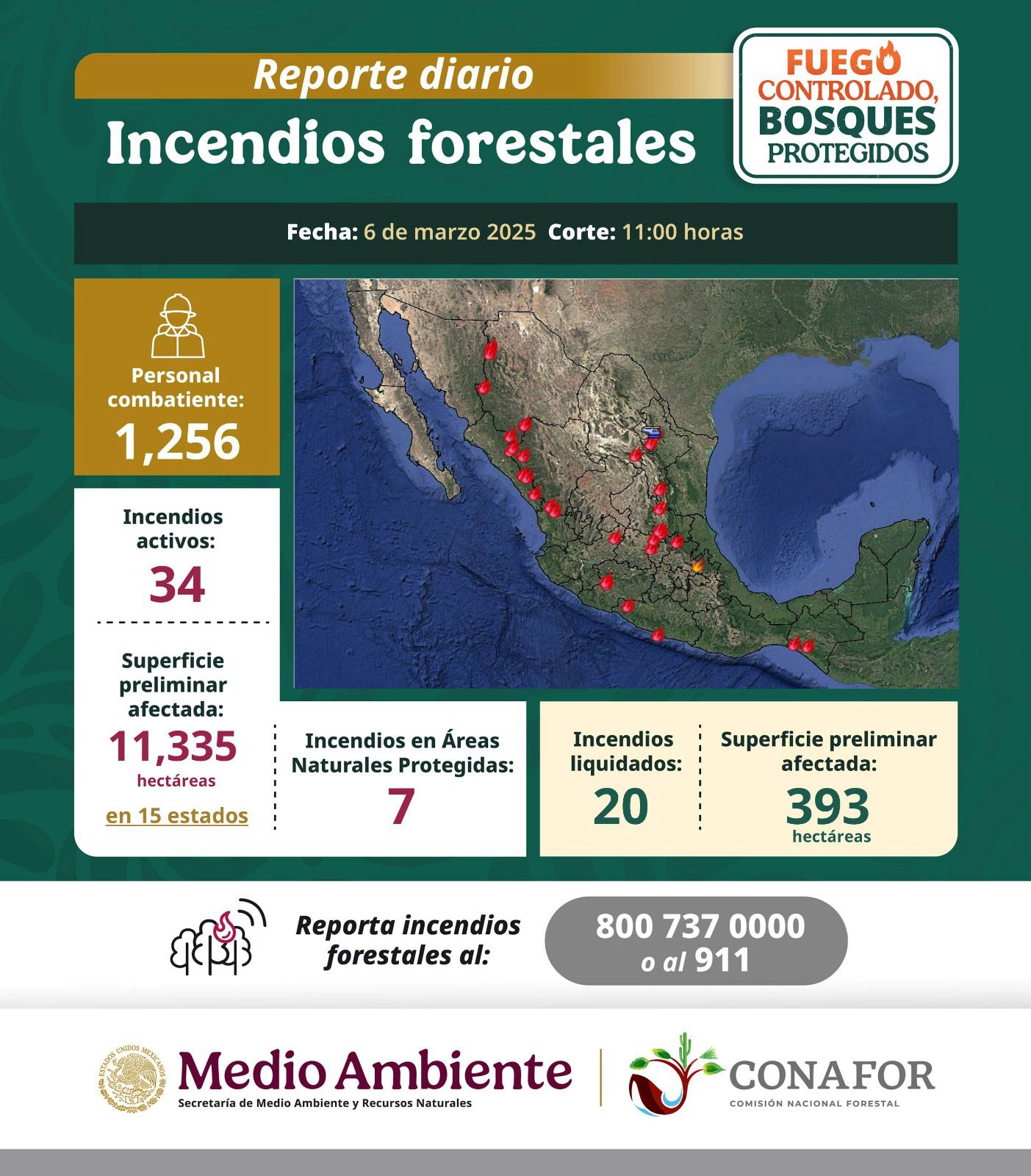 incendios forestales