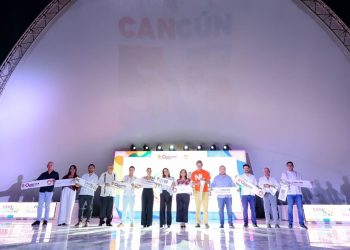 Inauguran el Cancún World Fest 2025 “Nuuch”, en el Malecón Tajamar