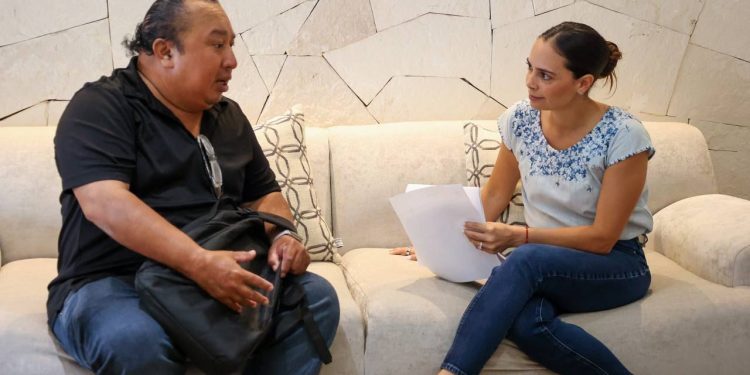 Ana Paty Peralta realiza Jornada de Atención Ciudadana “Cancún nos Une”, en su despacho del Palacio Municipal