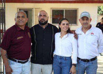 Ana Paty Peralta supervisa el “Albergue para Transformar Vidas” en la Supermanzana 228 de Cancún
