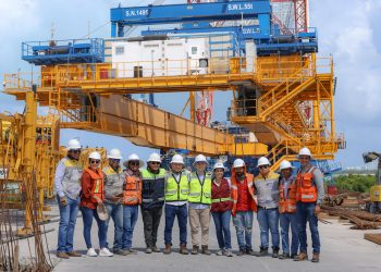 Puente Vehicular Nichupté en Cancún registra un 76% de avance