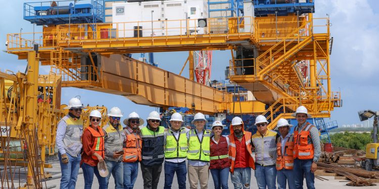 Puente Vehicular Nichupté en Cancún registra un 76% de avance