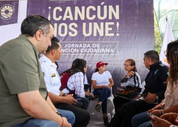 Realizan Jornada de Atención Ciudadana “¡Cancún nos Une!” en la SM 227 de Cancún