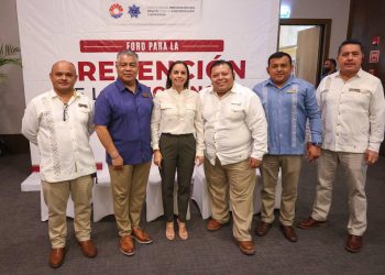 Ana Paty Peralta participó en el Foro para la Prevención de las Violencias en Cancún