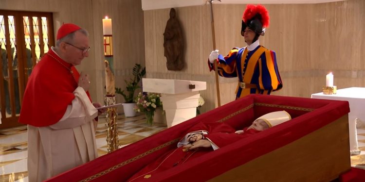 Entierro del papa francisco