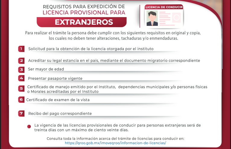 Requisitos para licencia de conducir para extranjeros