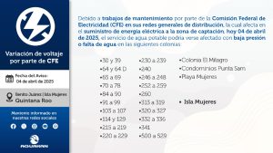 Cual es la causa de la suspension del servicio