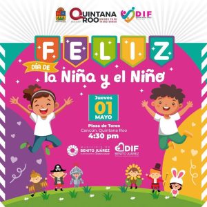 Dia del niño y la niña en Plaza de Toros Cancun