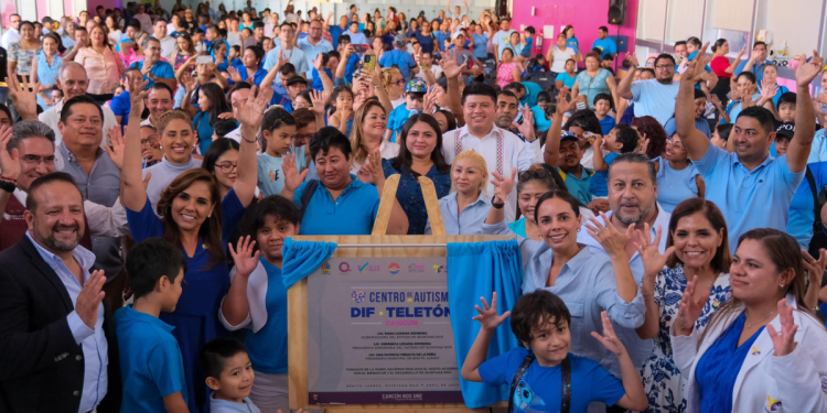 Inauguran el primer Centro de Autismo DIF Teleton en Cancun