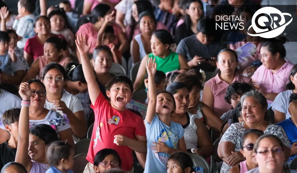 Mara Lezama celebra el Día del niño en Cozumel