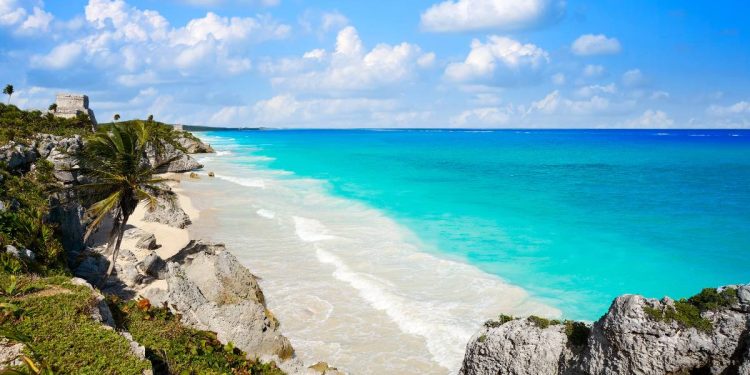 Playas menos afectadas por el sargazo en la Riviera Maya