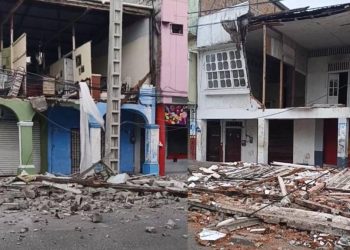 Sismo de 6 3 grados en Ecuador dejo al menos 60 viviendas colapsadas