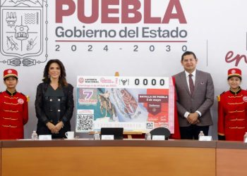 Revelan billete de Lotería de la Batalla del Cinco de Mayo