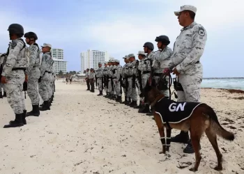 La Guardia Nacional de Cancún