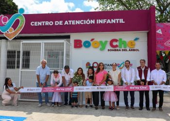Inauguran el Centro de Atención Infantil (CAI) Bo´oy Ché en Cancún