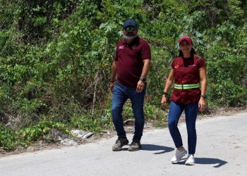 Ana Paty Peralta, realiza limpieza integral en la Avenida José López Portillo