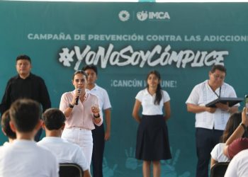 Otorgan el reconocimiento “Yo no soy Cómplice” al Colegio de Bachilleres Plantel Cancún 2