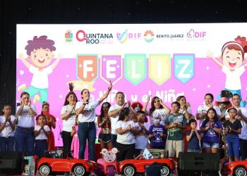 Celebran el “Día de la Niña y del Niño” en la Plaza de Toros de Cancún