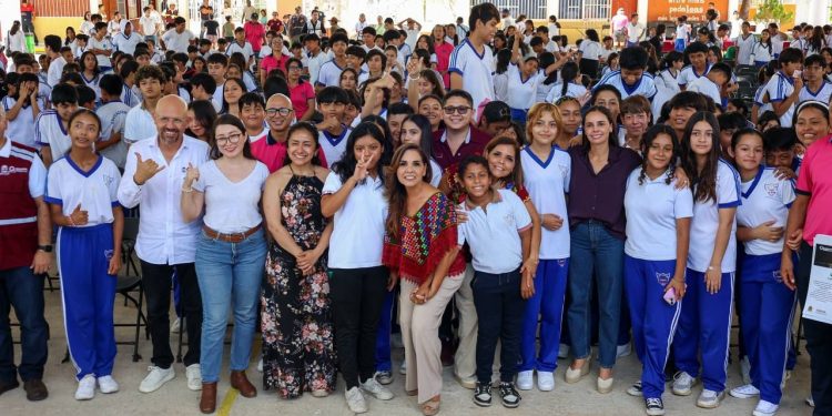 Realizan la Jornada Nacional de Tequios por la Paz y Contra las Adicciones en Cancún