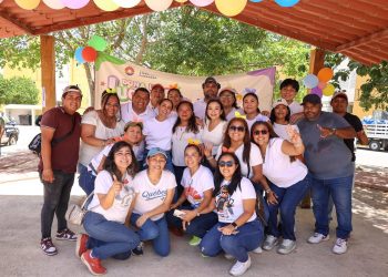 Realizan el evento “Regalando Sonrisas por el Día de las Niñas y de los Niños” en el Fraccionamiento Cielo Nuevo de Cancún