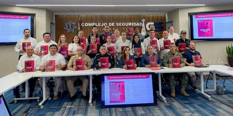 Realizan Segunda Sesión Extraordinaria del Consejo Estatal de Seguridad Ciudadana en Cancún