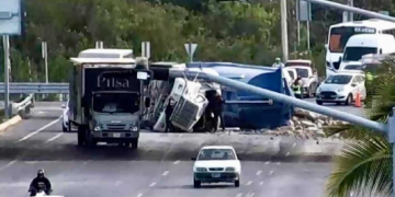 Accidente en la Colosio