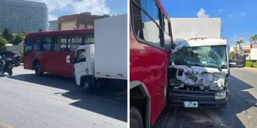 Accidente en el Boulevard Kukulcán deja tres heridos