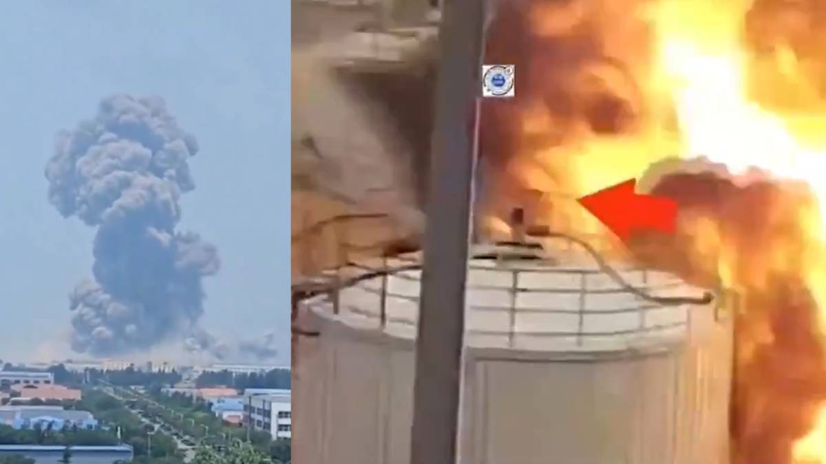 Alcance de los daños de la explosion en planta quimica de China