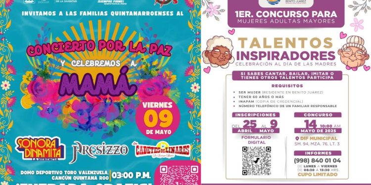 Eventos gratuitos en Cancun por el Dia de la Madre 2025 Celebra sin gastar