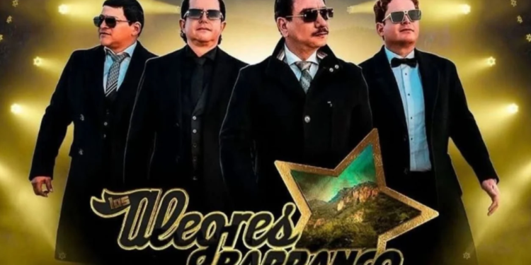 Imputan a Los Alegres del Barranco por presunta apologia del delito en concierto en Jalisco