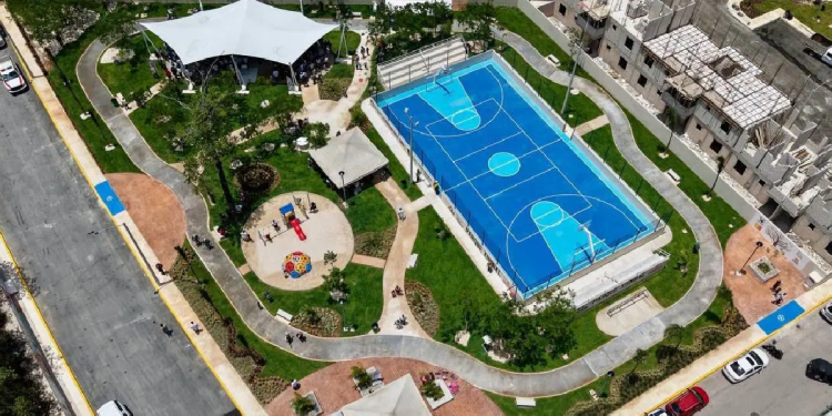 Mara Lezama Inaugura parque Xiimbal en Cancun