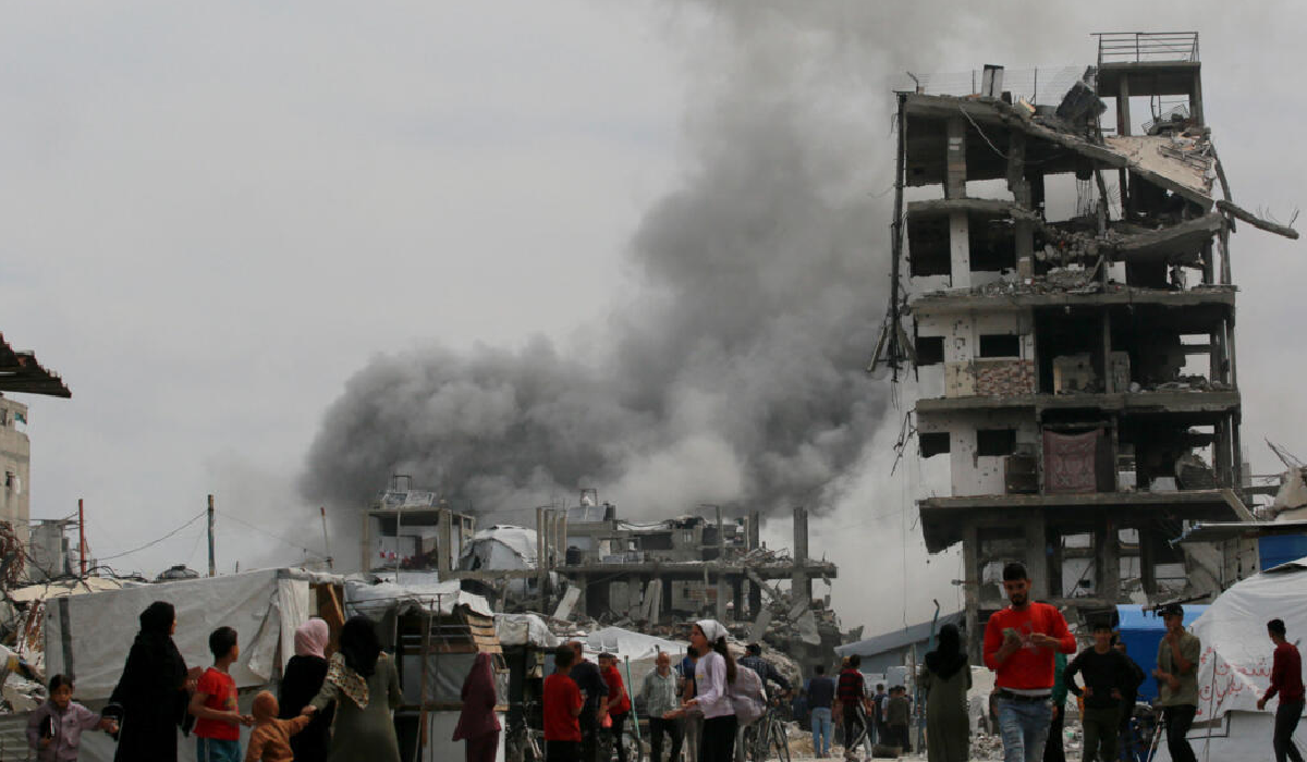 Bombardeos en Gaza