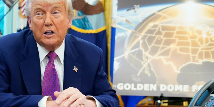 Trump anuncia sistema de defensa antimisiles